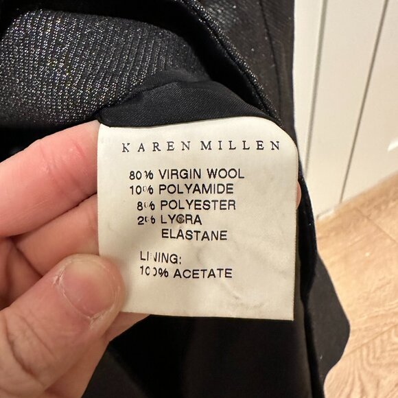 Karen Millen Long metallic Blazer - Picture 5 of 5